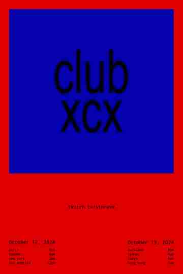 Club XCX - Act 4 Poster