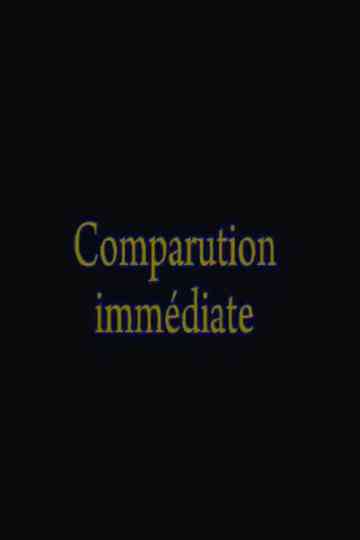 Comparution Immédiate Poster