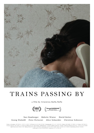 Trains Passing By Poster