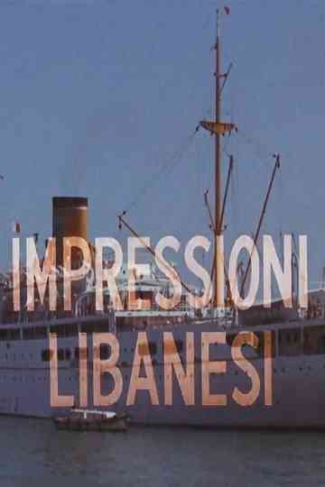 Impressioni libanesi Poster
