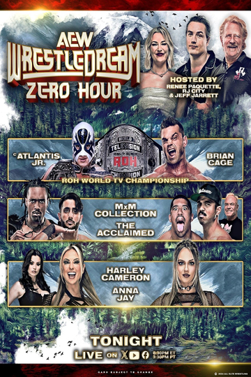 AEW WrestleDream 2024: Zero Hour Poster