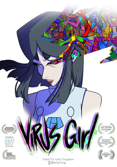 Virus Girl Poster