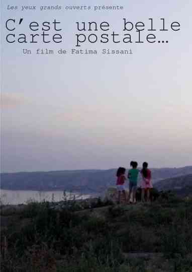 C'est une belle carte postale Poster