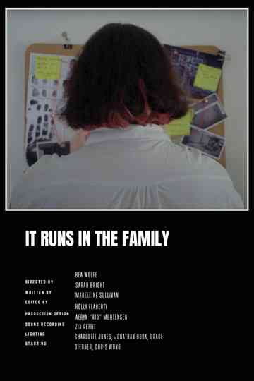 It Runs in the Family Poster