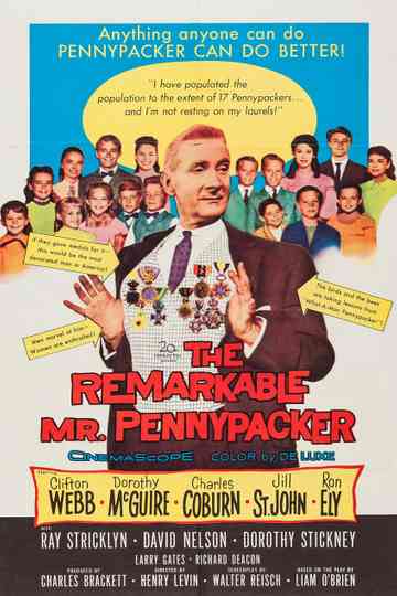 The Remarkable Mr. Pennypacker poster