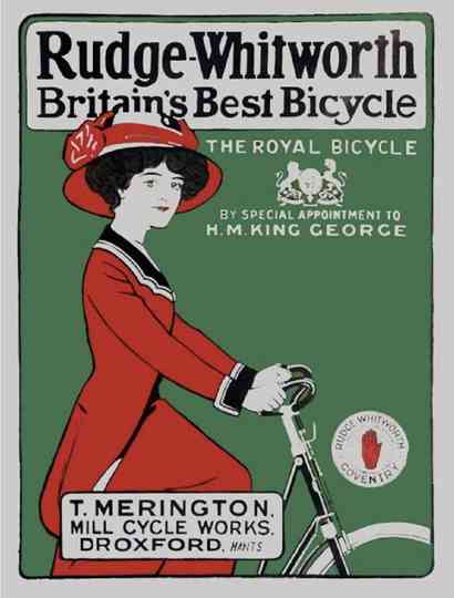 Rudge-Whitworth – Britain’s Best Bicycle Poster