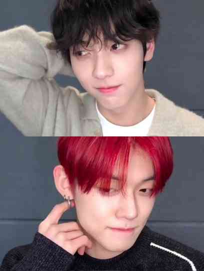 Yeonbin blushing on first date Poster