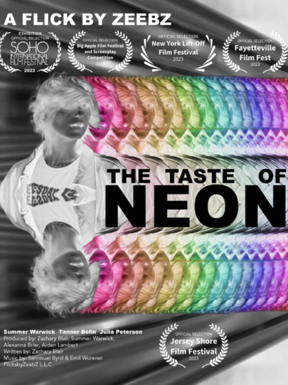 THE TASTE OF NEON Poster