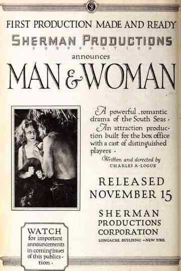 Man and Woman Poster