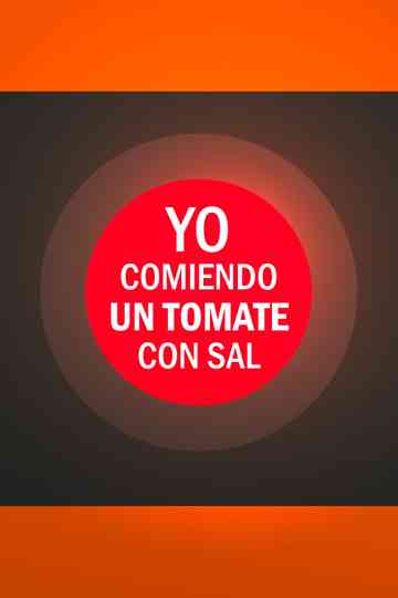 Me eating a tomatoe with salt Poster