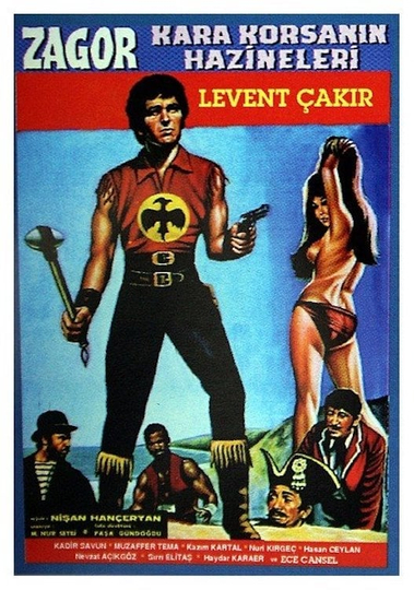 Zagor The Black Pirates Treasure Poster