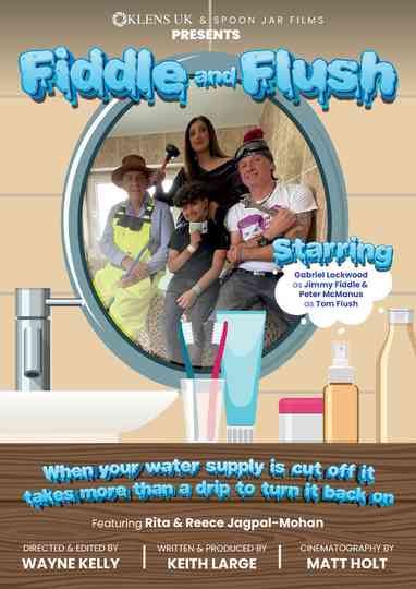 Fiddle and Flush Poster