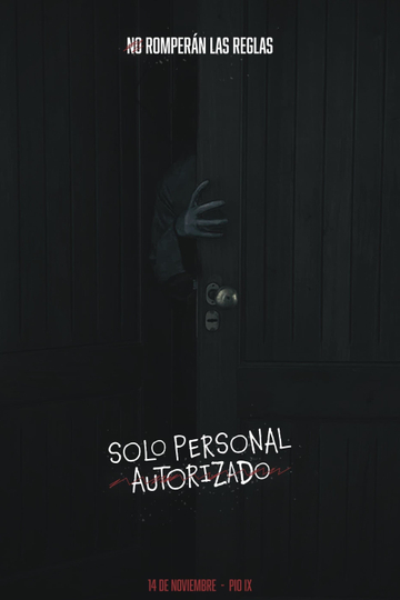 Solo Personal Autorizado Poster