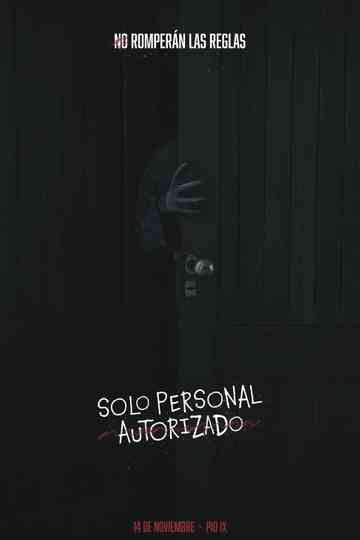 Solo Personal Autorizado Poster