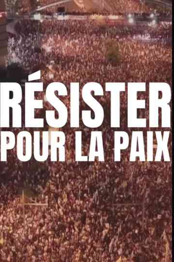Résister pour la paix Poster