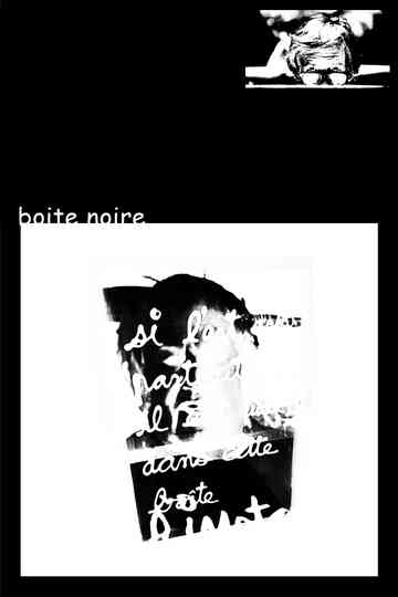 Boîte Noire Poster