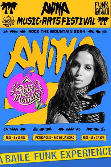 Anitta: Live at Rock The Mountain Poster