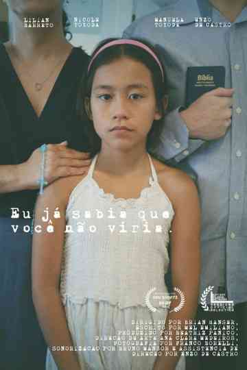 Eu já sabia que você não viria. Poster
