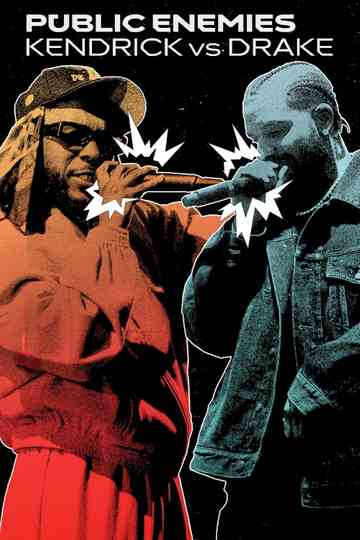 Public Enemies: Kendrick vs Drake Poster