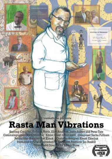 Rasta Man Vibrations Poster