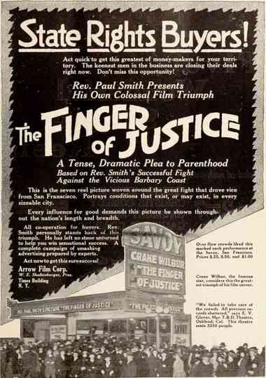 The Finger of Justice Poster