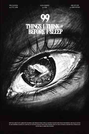 99 Things I Think of Before I Sleep Poster
