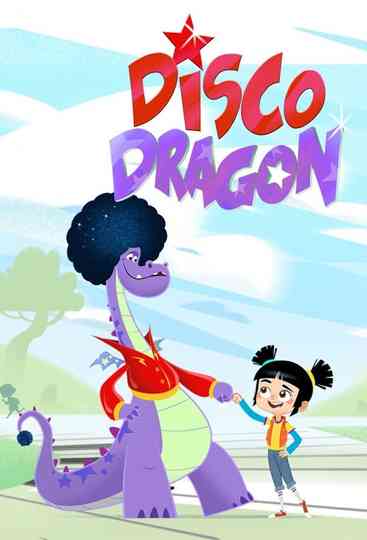 Disco Dragon Poster