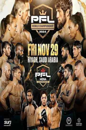 PFL: 2024 Season Championships Poster