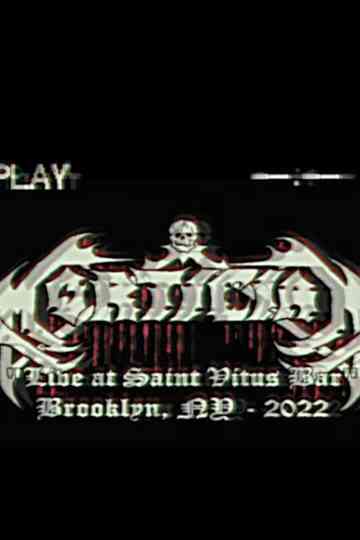 MORTICIAN - LIVE @ SAINT VITUS BAR 12/3/22 Poster