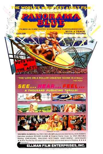 Panorama Blue Poster