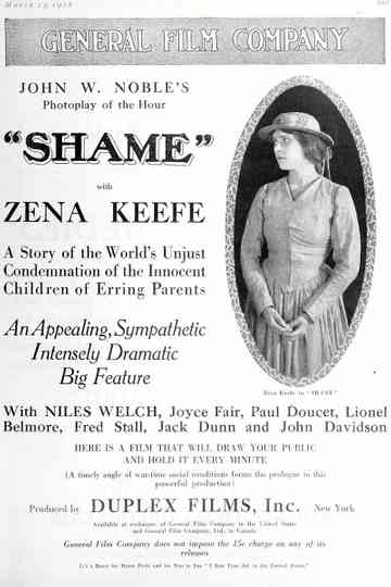 Shame Poster