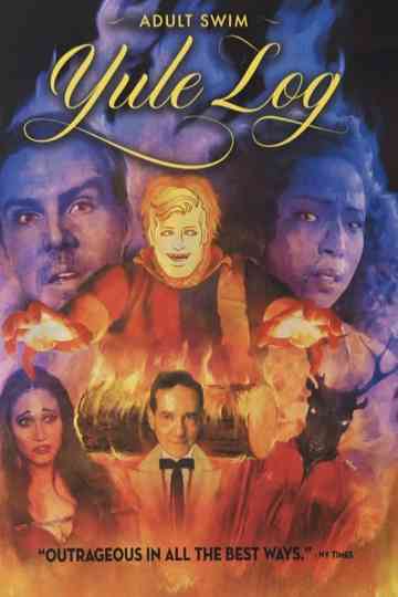 Adult Swim Yule Log Collection Poster
