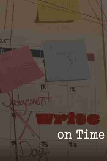 Write on Time Poster