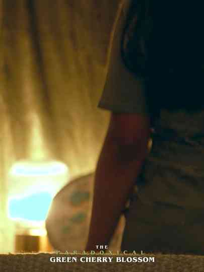 The Paradoxical Green Cherry Blossom Poster