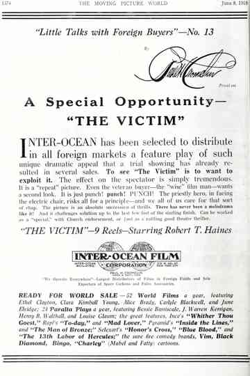The Victim Poster