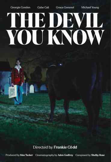 The Devil You Know Poster