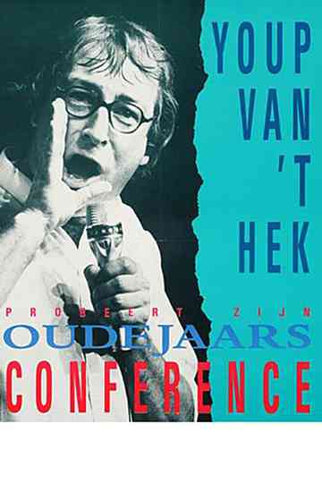 Youp van t Hek Oudejaarsconference 1989 Poster