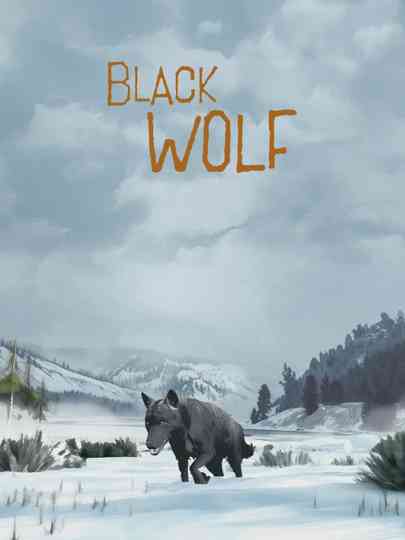 Black Wolf Poster
