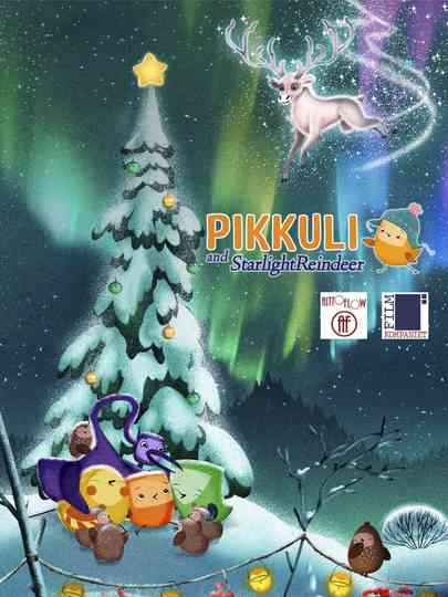 Pikkuli and Starlight Reindeer Poster