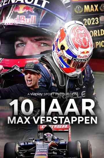 10 jaar Max Verstappen Poster