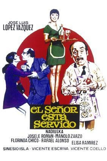 El señor está servido Poster