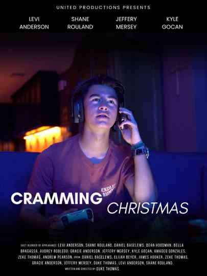Cramming Christmas Poster