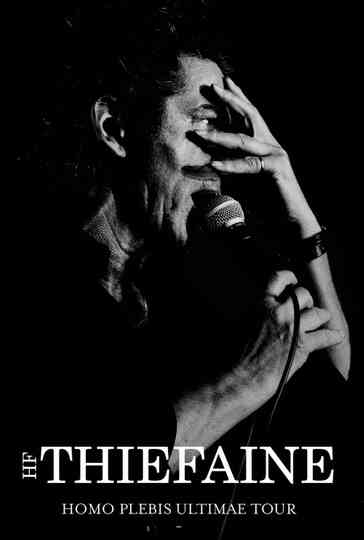 Hubert-Félix Thiéfaine - Homo plebis ultimae Tour poster