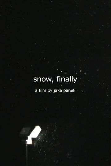 snow, finally