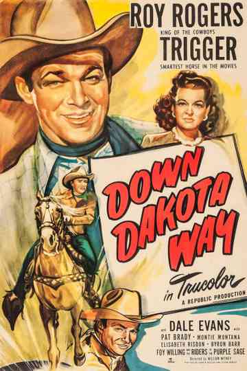 Down Dakota Way Poster