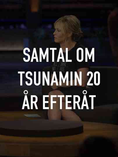 Samtal om tsunamin 20 år efteråt Poster