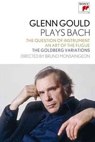 Glenn Gould Plays Bach Poster