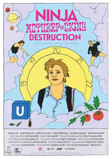 Ninja Motherf*cking Destruction Poster