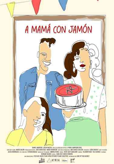 A Mamá con Jamón Poster