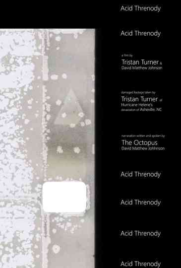 Acid Threnody Poster